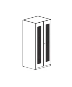 Safco Cab S/E 36X80X30Prf Drs/3-Shls