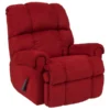Flash Furniture Sierra Cardinal Microfiber Rocker Recliner