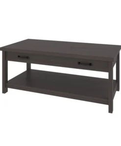 Bestar Isida 44W Coffee Table, Storm Gray