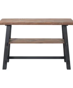 Alaterre Furniture 48 W, 16 L, 30 H, Pine Top, Stain/Nitrocellulose Lacquer