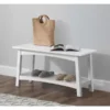 Alaterre Furniture Craftsbury 36"W Wood Entryway Bench