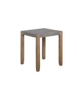 Alaterre Furniture 21 W, 21 L, 24 H, MDF Top, Concrete Gray
