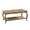Alaterre Furniture Rustic - Reclaimed Coffee Table, Driftwood