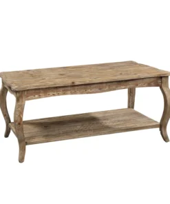 Alaterre Furniture Rustic - Reclaimed Coffee Table, Driftwood