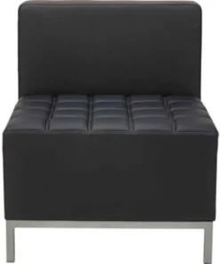Alera Furniture Alera¬Æ Armless Sectional Seating - 26-3/8" x 26-3/8" x 30-1/2" - Black - QUB Series