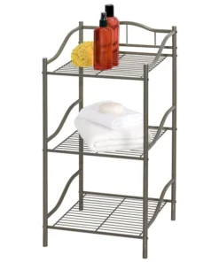 Creative Ware Home 3 Tier Storage Tower In Nickel Finish