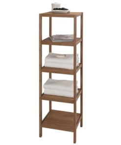 Creative Ware Home Eco Style Bamboo 5 Shelf Tower