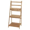Creative Ware Home Ecostyles Bamboo 3 Shelf Ladder Tower