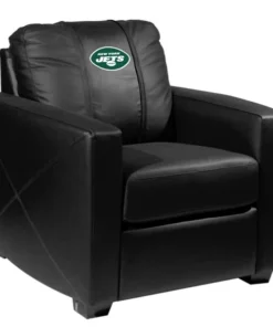 Dreamseat Silver Club Chair with New York Jets Primary Logo