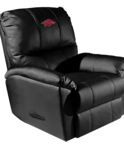 Dreamseat Freedom Rocker Recliner with Arkansas Razorbacks Logo