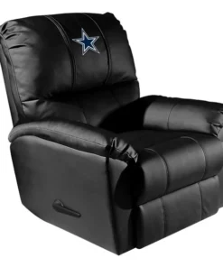 Dreamseat Freedom Rocker Recliner with Dallas Cowboys Primary Logo