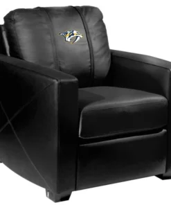 Dreamseat Silver Club Chair with Nashville Predators Logo