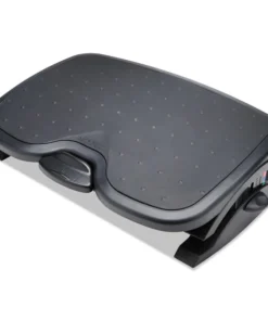 Kensington SoleMate Plus Adjustable Footrest w/SmartFit, 21.9wx3.7dx14.2h, Black