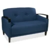 Ave 6 Loveseat, 29-1/2" x 32", Upholstery Color: Indigo
