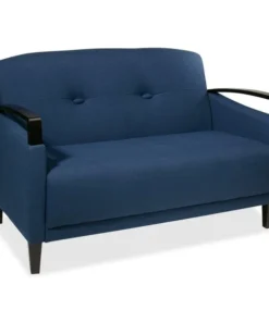 Ave 6 Loveseat, 29-1/2" x 32", Upholstery Color: Indigo