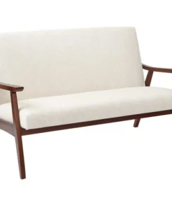 Ave 6 Davis Loveseat, Linen Fabric, 29" x 32"
