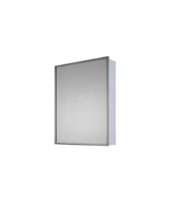 Ketcham 16" x 22" Euroline Surface Mounted SS Framed Medicine Cabinet