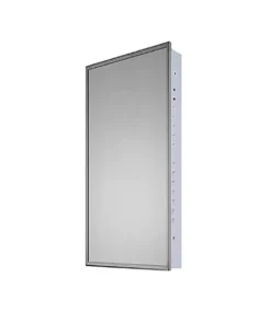Ketcham 16" x 36" Euroline Flush Mounted SS Framed Medicine Cabinet