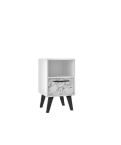 Manhattan Comfort Amsterdam Nightstand 1.0 With 1 Shelf