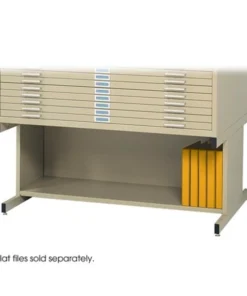 Safco High Base for 4996TSR Flat File, Trop Snd