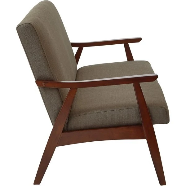 Ave 6 Davis Loveseat, Klein, Otter Fabric, 29" x 32" - Image 2