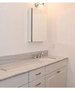 Ketcham 24" x 36" Surface Mounted/Recessed Beveled Edge Medicine Cabinet