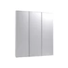 Ketcham 24" x 30" Fully Recessed Stainless Steel Trim TriView Medicine Cabinet