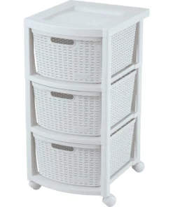 Rimax Three Drawer Rolling Cart