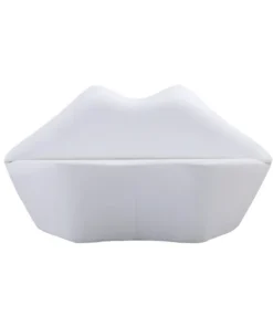 Manhattan Comfort Kiss Loveseat in White