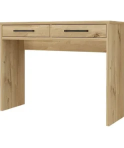 Sego Lily Holbrook 2 Drawer Console Table in Oak