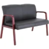 Lorell LOVESEAT, WOOD, BLK/MAH