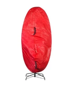 Hastings Home Premium Christmas Tree Cover Holiday Red Medium Size for For 6 Ft Tree