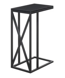 Convenience Concepts 161861BL Tucson C End Table in Black