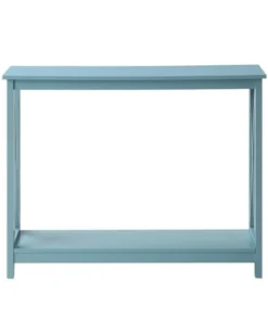 Convenience Concepts 203099SF Oxford Console Table - Sea Foam