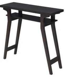 Convenience Concepts 121549ES 36 x 11.5 x 30 in. Newport Lynda Console Table; Espresso