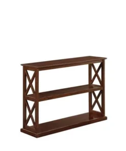 Convenience Concepts 502199ES Oxford Deluxe 3 Tier Console Table; Espresso