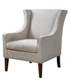 Madison Park FPF18-0473 Addy Wing Chair - Cream