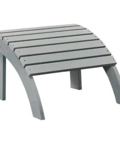 United General Supply 243343 Light Blue All Weather Poly Ottoman