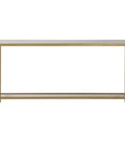 212 Main 24685 Hayley Gold Console Table