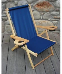 Blue Ridge Chair Works NFCH06WN Outer Banks Chair - Navy