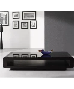 J&M Furniture J & M Furniture 17515 Modern Coffee Table 673 - Dark Oak