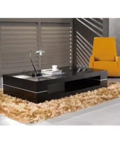 J&M Furniture J & M Furniture 17516 Modern Coffee Table 682 - Dark Oak