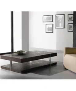 J&M Furniture J & M Furniture 175154 Modern Coffee Table 857 - Dark Oak