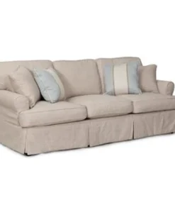 Sunset Trading Horizon Sofa - Slip Cover Set Only - Linen