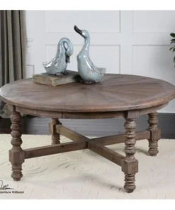 212 Main 24345 Samuelle Wooden Coffee Table