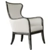 212 Main 23073 29"L x 30.25"W x 41 " H Sandy Wing Chair with Wood Foam and Fabric Material
