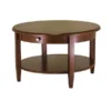 Winsome 94231 Concord Round Coffee Table - Antique Walnut