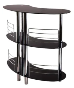 Winsome Trading WinsomeTrading 93347 Martini Entertainment Bar - Black - Metal