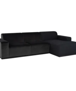Nuevo Activated Charcoal Boucle Chaise