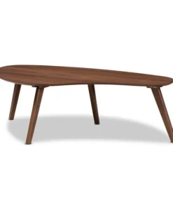 Baxton Studio Scarlette Mid-Century Walnut Finished Coffee Table